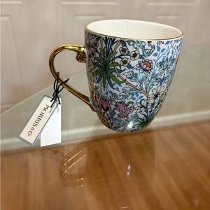 Brand New Morris & Co Willow Bough Ceramic 12oz Coffee Tea Mug